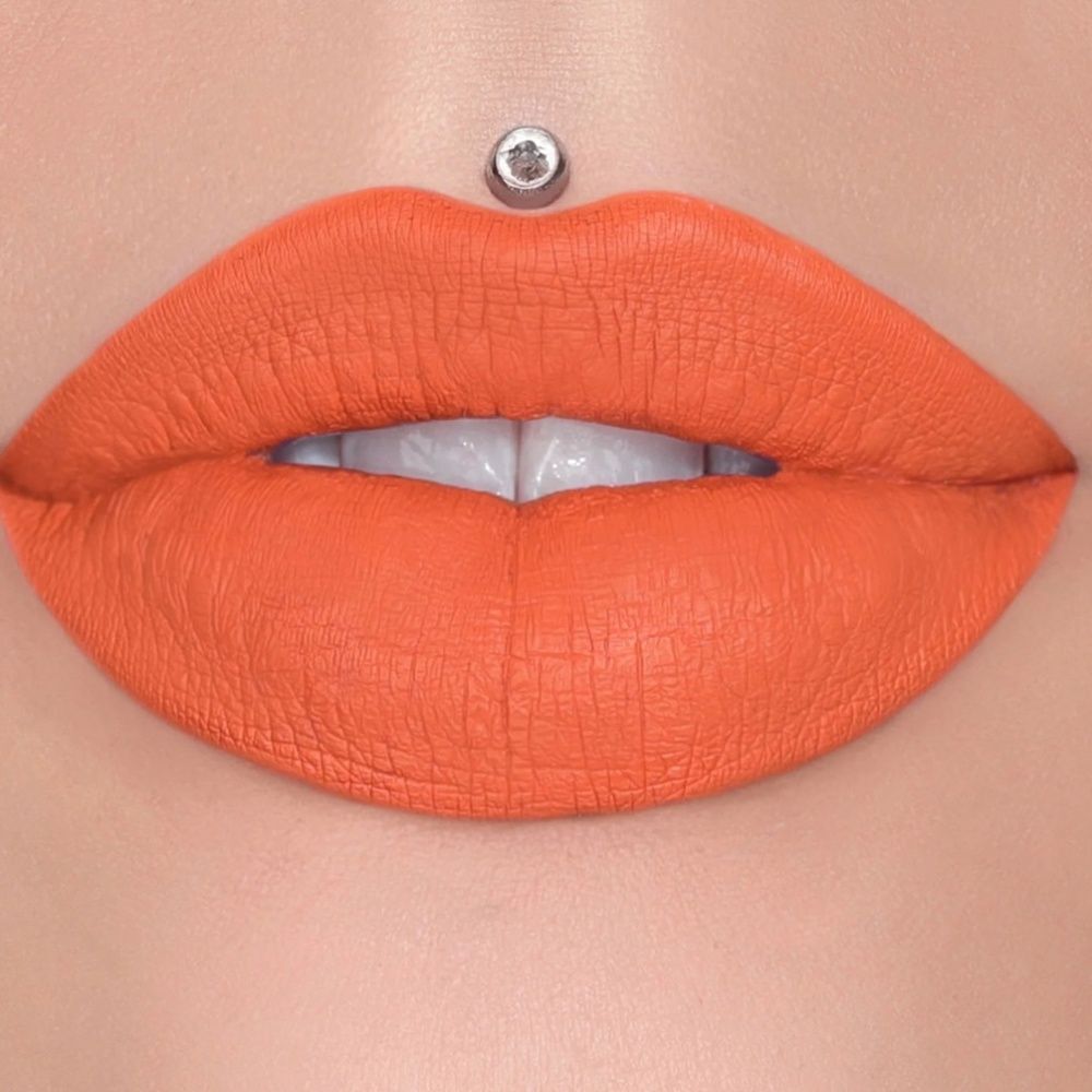 TANGERINE QUEEN New in Box Jeffree Star Velour Liquid Lipstick Orange